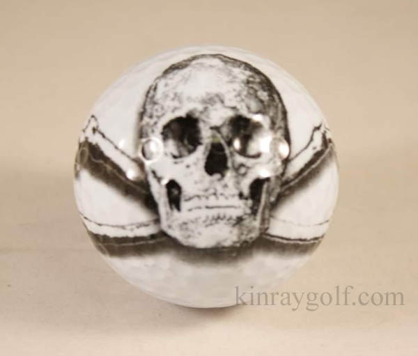 Skull Print Golf Ball