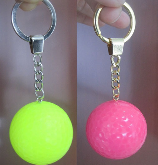 Neon Golf ball Key-Chain